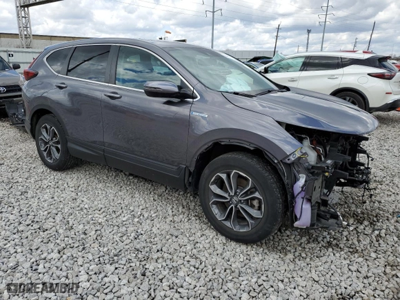 2022 Honda CR-V Hybrid EX-L with VIN 5J6RT6H81NL022598, listed as a Copart auction lot 50038795 with 37,660 mi miles and Salvage Title. Bid and sale history available at carsss.com. Image 4.