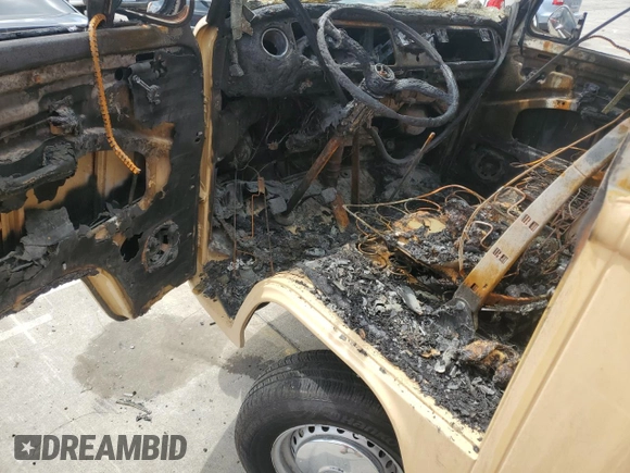 1979 Volkswagen Beetle with VIN 2392063156, listed as a Copart auction lot 57988605 with Not provided miles and Salvage title. Bid and sale history available at DreamBid. Image 8.