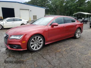 2014 Audi A7 Prestige with VIN WAU2GAFC9EN043528, listed as a Copart auction lot 58827245 with 146,095 mi miles and Salvage title. Bid and sale history available at DreamBid. Image 1.
