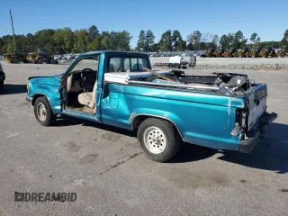 1992 Ford Ranger with VIN 1FTCR10A3NTA81065, listed as a Copart auction lot 74002434 with 9,827 mi miles and Salvage Title. Bid and sale history available at carsss.com. Image 2.