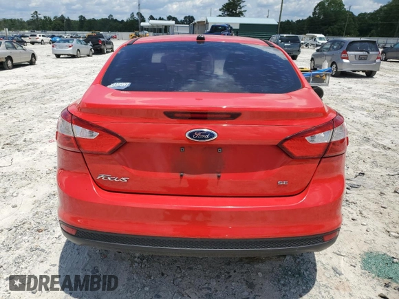 2012 Ford Focus SE with VIN 1FAHP3F23CL340891, listed as a Copart auction lot 61818875 with 181,246 mi miles and Salvage title. Bid and sale history available at DreamBid. Image 6.
