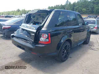 2013 Land Rover Range Rover Sport HSE Lux with VIN SALSK2D40DA760904, listed as a IAAI auction lot 42490853 with 114,197 mi miles and . Bid and sale history available at DreamBid. Image 4.