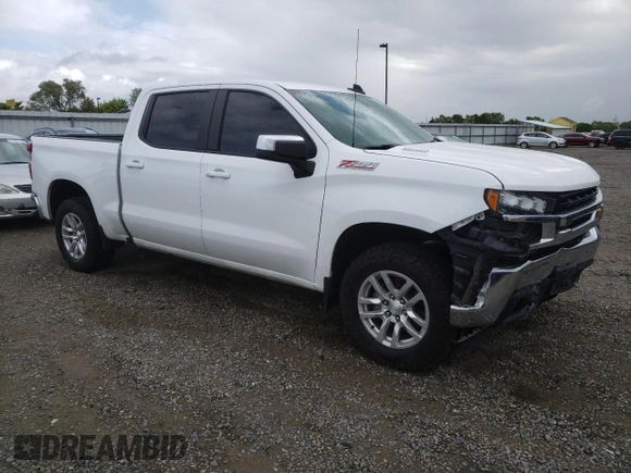 2020 Chevrolet Silverado 1500 LT with VIN 3GCUYDET6LG233207, listed as a Copart auction lot 51141625 with 85,024 mi miles and Salvage Title. Bid and sale history available at DreamBid. Image 4.