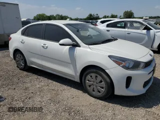 2020 Kia Rio S with VIN 3KPA24AD3LE349382, listed as a Copart auction lot 53283085 with 34,112 mi miles and Salvage Title. Bid and sale history available at carsss.com. Image 4.