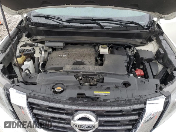 2017 Nissan Pathfinder SL с VIN 5N1DR2MM1HC605733, выставлен на аукционе Copart как лот 59110365 с пробегом 65 685 миль миль и Списание • Salvage title. История ставок и продаж доступна на DreamBid. Изображение 12.