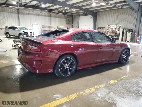 2020 Dodge Charger Scat Pack with VIN 2C3CDXGJ7LH240739, listed as a Copart auction lot 50226955 with 32,579 mi miles and Salvage Title. Bid and sale history available at carsss.com. Image 3.