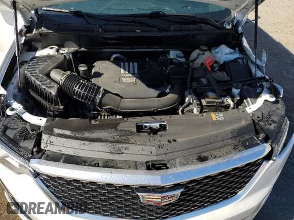 2021 Cadillac XT6 Luxury with VIN 1GYKPAR46MZ172366, listed as a Copart auction lot 42741985 with 33,800 mi miles and Salvage title. Bid and sale history available at DreamBid. Image 12.