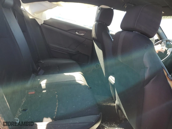 2019 Honda Civic Sedan Sport with VIN 2HGFC2F84KH598152, listed as a Copart auction lot 45580455 with 0 mi miles and Salvage Title. Bid and sale history available at carsss.com. Image 10.
