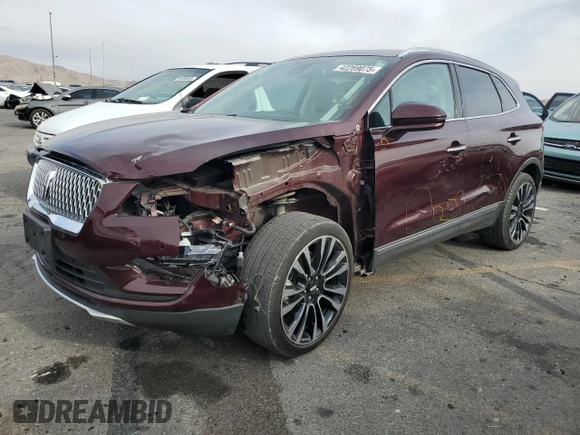 2019 Lincoln MKC Reserve with VIN 5LMTJ3DH8KUL21252, listed as a Copart auction lot 42289075 with 56,309 mi miles and Salvage Title. Bid and sale history available at DreamBid. Image 1.
