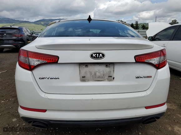2012 Kia Optima SX with VIN 5XXGR4A64CG076614, listed as a Copart auction lot 50908745 with 191,623 mi miles and Clean Title. Bid and sale history available at carsss.com. Image 6.