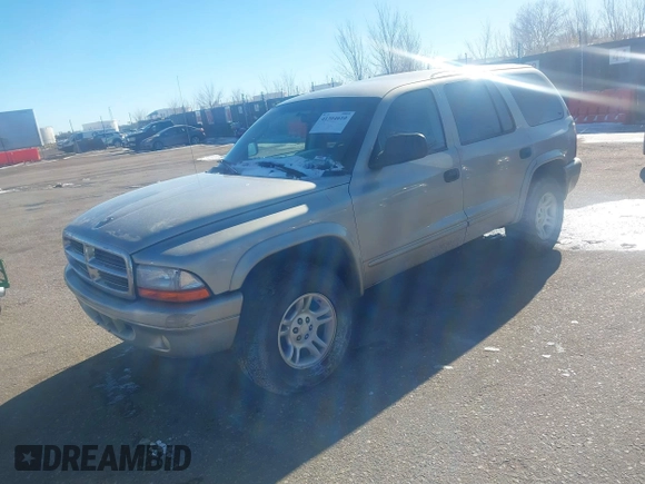 2002 Dodge Durango SLT with VIN 1B4HS48N12F160504, listed as a IAAI auction lot 41304610 with 179,724 mi miles and . Bid and sale history available at DreamBid. Image 2.