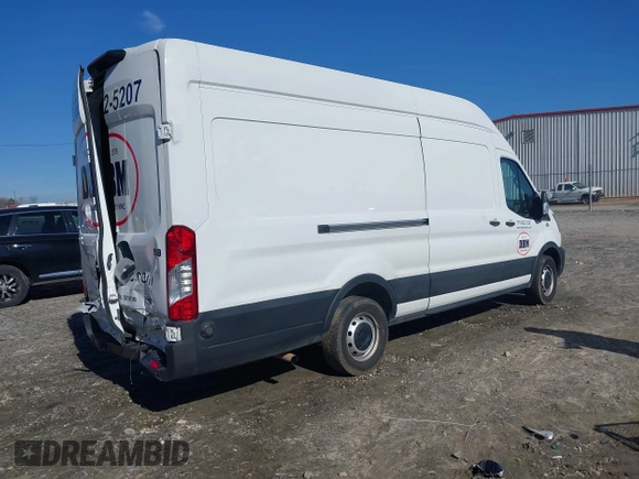 2020 Ford Transit Cargo with VIN 1FTBR3X80LKA17157, listed as a IAAI auction lot 41468875 with 169,303 mi miles. Bid and sale history available at carsss.com. Image 4.