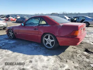 1995 Mercedes-Benz SL with VIN WDBFA76E4SF105819, listed as a Copart auction lot 89120625 with 117,526 mi miles and Salvage title. Bid and sale history available at DreamBid. Image 2.