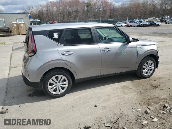 2023 Kia Soul LX with VIN KNDJ23AU0P7188585, listed as a Copart auction lot 51119555 with 11,852 mi miles and Salvage Title. Bid and sale history available at carsss.com. Image 3.