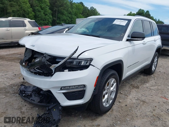 2023 Jeep Grand Cherokee Limited z VIN 1C4RJHBG3PC625434, wystawiony jako IAAI lot #42295033 z przebiegiem 27 084 mil mil oraz . Historia ofert i sprzedaży dostępna na DreamBid. Obrazek 20.