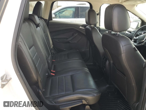 2015 Ford Escape Titanium with VIN 1FMCU9J96FUC46213, listed as a Copart auction lot 50299845 with 130,535 mi miles and Salvage Title. Bid and sale history available at carsss.com. Image 10.