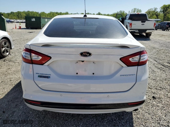 2015 Ford Fusion Energi Titanium with VIN 3FA6P0SU9FR253600, listed as a Copart auction lot 53632545 with 40,538 mi miles and Clean Title. Bid and sale history available at carsss.com. Image 6.