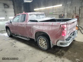 2019 Chevrolet Silverado 1500 LT with VIN 1GCRYDED9KZ217984, listed as a Copart auction lot 42634905 with 96,471 mi miles and Salvage Title. Bid and sale history available at carsss.com. Image 2.