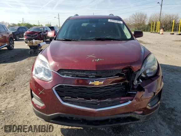 2017 Chevrolet Equinox LT with VIN 2GNALCEK7H1557535, listed as a Copart auction lot 53992335 with 114,206 mi miles and Salvage Title. Bid and sale history available at DreamBid. Image 5.