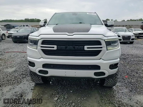 2020 Ram 1500 Big Horn with VIN 1C6SRFFT3LN389461, listed as a Copart auction lot 56661515 with 59,607 mi miles and Salvage title. Bid and sale history available at DreamBid. Image 14.
