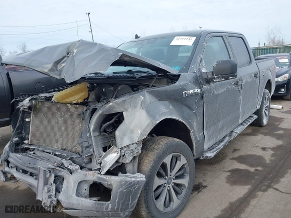 2020 Ford F-150 XL with VIN 1FTEW1EP7LFC80095, listed as a IAAI auction lot 41572232 with 41,088 mi miles. Bid and sale history available at carsss.com. Image 18.