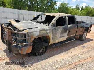 2019 Chevrolet Silverado 3500HD LTZ with VIN 1GC4KXEY6KF189594, listed as a Copart auction lot 62936734 with 0 mi miles and Salvage Title. Bid and sale history available at carsss.com. Image 1.