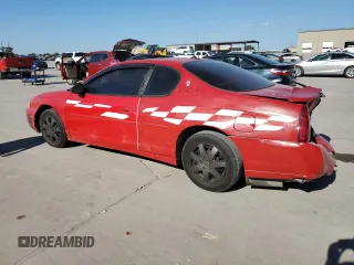 2004 Chevrolet Monte Carlo SS with VIN 2G1WX12K449404059, listed as a Copart auction lot 73695584 with 0 mi miles and Salvage Title. Bid and sale history available at carsss.com. Image 2.