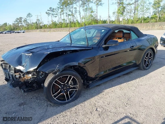 2020 Ford Mustang EcoBoost with VIN 1FATP8UH7L5179836, listed as a IAAI auction lot 41736946 with 94,154 mi miles. Bid and sale history available at carsss.com. Image 2.