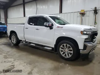 2019 Chevrolet Silverado 1500 LTZ with VIN 1GCRYGED8KZ214317, listed as a Copart auction lot 86536274 with 69,061 mi miles and Salvage Title. Bid and sale history available at carsss.com. Image 4.