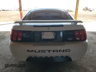 2004 Ford Mustang Standard with VIN 1FAFP40474F113842, listed as a Copart auction lot 49839455 with 257,592 mi miles and Salvage Title. Bid and sale history available at carsss.com. Image 6.