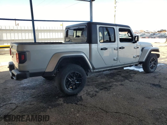 2023 Jeep Gladiator Sport S с VIN 1C6HJTAG6PL506946, выставлен на аукционе Copart как лот 57903315 с пробегом 48 169 миль миль и Чистый • Clean title. История ставок и продаж доступна на DreamBid. Изображение 3.