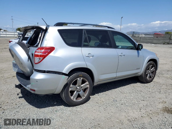 2010 Toyota RAV4 Sport with VIN 2T3WK4DV3AW004252, listed as a Copart auction lot 52110205 with 213,975 mi miles and Salvage Title. Bid and sale history available at carsss.com. Image 3.