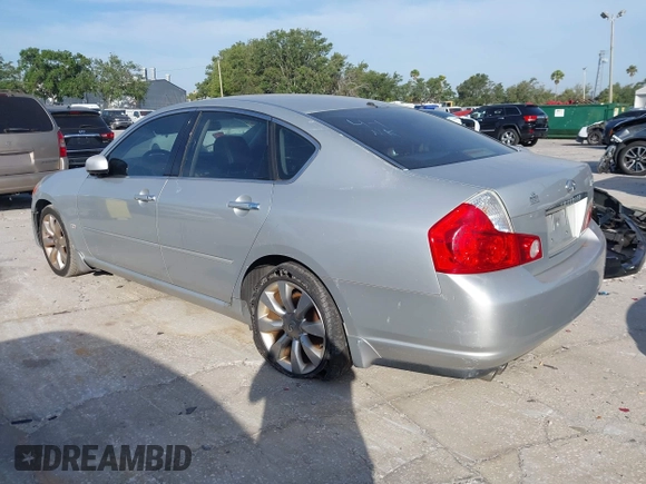 2007 Infiniti M with VIN JNKAY01E77M310039, listed as a IAAI auction lot 41940543 with 141,631 mi miles and . Bid and sale history available at DreamBid. Image 3.