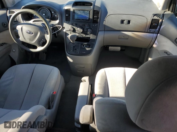 2007 Kia Sedona EX with VIN KNDMB233476174299, listed as a Copart auction lot 83980974 with 204,515 mi miles and Salvage Title. Bid and sale history available at DreamBid. Image 8.
