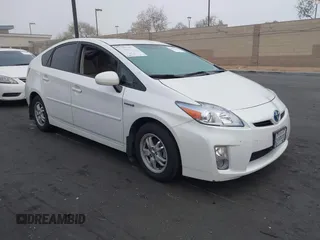2010 Toyota Prius II with VIN JTDKN3DU9A0121927, listed as a IAAI auction lot 42085463 with 170,750 mi miles. Bid and sale history available at carsss.com. Image 1.