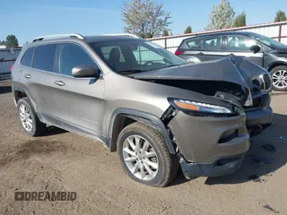 2016 Jeep Cherokee Limited with VIN 1C4PJMDS0GW241708, listed as a IAAI auction lot 42126783 with 151,320 mi miles and . Bid and sale history available at DreamBid. Image 1.