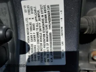 2010 Honda Insight LX z VIN JHMZE2H59AS000085, wystawiony jako Copart lot #54932975 z przebiegiem 218 961 mil mil oraz Szkoda całkowita • Salvage title. Historia ofert i sprzedaży dostępna na DreamBid. Obrazek 12.