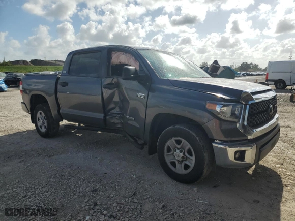 2021 Toyota Tundra 2WD SR5 with VIN 5TFEY5F11MX294551, listed as a Copart auction lot 51428635 with 60,576 mi miles and Salvage Title. Bid and sale history available at carsss.com. Image 4.