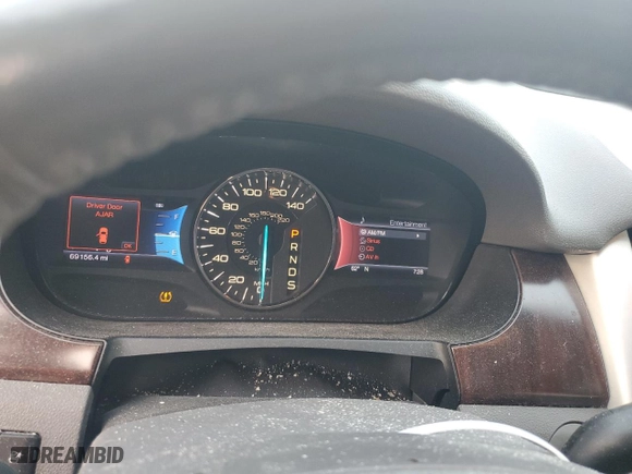 2013 Ford Edge Limited with VIN 2FMDK3KCXDBA36170, listed as a Copart auction lot 48603245 with 69,156 mi miles and Salvage Title. Bid and sale history available at carsss.com. Image 9.