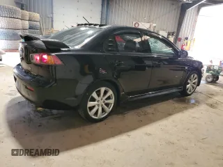 2014 Mitsubishi Lancer GT with VIN JA32U8FW1EU001082, listed as a Copart auction lot 49769595 with 169,995 mi miles and Salvage Title. Bid and sale history available at carsss.com. Image 3.