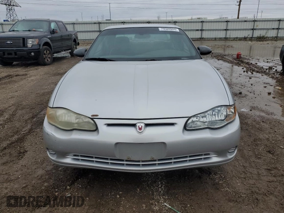 2004 Chevrolet Monte Carlo LS with VIN 2G1WW12E649443202, listed as a Copart auction lot 79509924 with 83,072 mi miles and Salvage Title. Bid and sale history available at carsss.com. Image 5.
