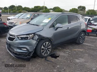 2019 Buick Encore Essence with VIN KL4CJCSM5KB835265, listed as a IAAI auction lot 41096722 with 98,859 mi miles. Bid and sale history available at carsss.com. Image 16.