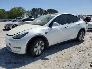 2020 Tesla Model Y Long Range z VIN 5YJYGDEE7LF047073, wystawiony jako Copart lot #51982725 z przebiegiem 182 364 mil mil oraz Szkody całkowita. Historia ofert i sprzedaży dostępna na DreamBid. Obrazek 1.