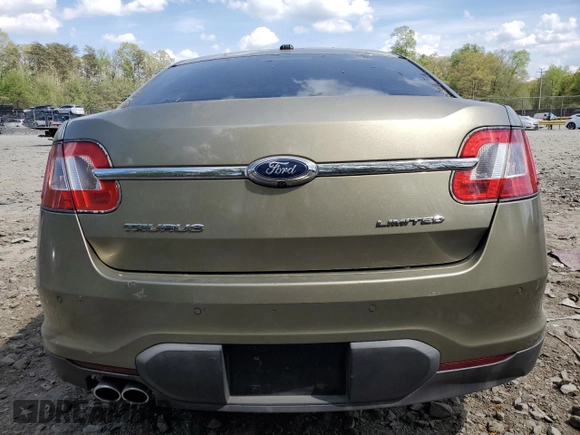 2012 Ford Taurus Limited with VIN 1FAHP2FW3CG122343, listed as a Copart auction lot 54269985 with 155,196 mi miles and Salvage title. Bid and sale history available at DreamBid. Image 6.