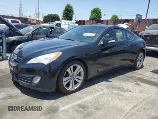 2011 Hyundai Genesis Coupe Grand Touring z VIN KMHHU6KH3BU043705, wystawiony jako Copart lot #62675195 z przebiegiem 160 780 mil mil oraz Czysty tytuł • Clean title. Historia ofert i sprzedaży dostępna na DreamBid. Obrazek 1.