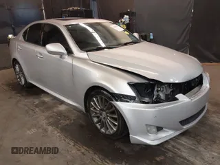 2007 Lexus IS 350 with VIN JTHBE262075015382, listed as a IAAI auction lot 42059352 with 141,993 mi miles and . Bid and sale history available at DreamBid. Image 1.