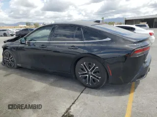 2023 Toyota Mirai XLE с VIN JTDAAAAAXPA009811, выставлен на аукционе Copart как лот 55285295 с пробегом 27 595 миль миль и Списание • Salvage title. История ставок и продаж доступна на DreamBid. Изображение 2.