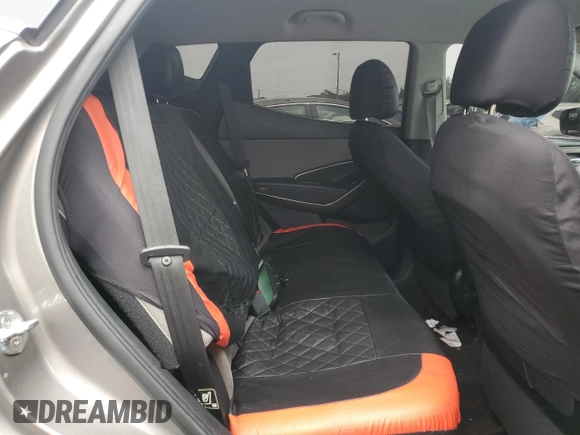 2018 Hyundai Santa Fe 2.4L with VIN 5XYZTDLB9JG563224, listed as a Copart auction lot 58470265 with 133,844 mi miles and Salvage title. Bid and sale history available at DreamBid. Image 10.