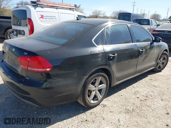 2014 Volkswagen Passat Wolfsburg Edition with VIN 1VWAS7A30EC041800, listed as a IAAI auction lot 41769648 with 120,645 mi miles and . Bid and sale history available at DreamBid. Image 4.