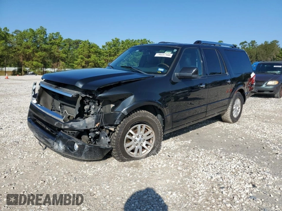 2012 Ford Expedition Max Limited with VIN 1FMJK1K56CEF46902, listed as a Copart auction lot 79337104 with 72,433 mi miles and Salvage Title. Bid and sale history available at DreamBid. Image 1.